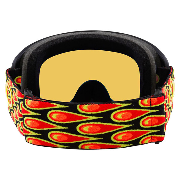 O Frame 2.0 Pro MX Mask Troy Lee Designs Speed Bubbles - Lente Iridium