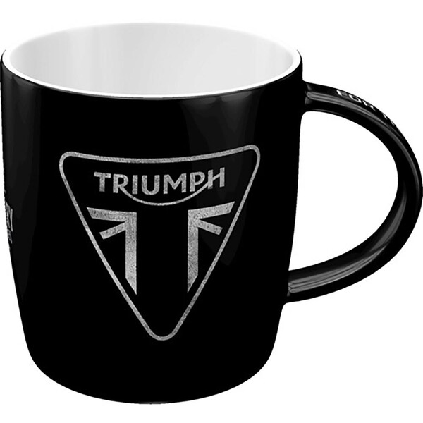 Tazza Triumph - Logo nero
