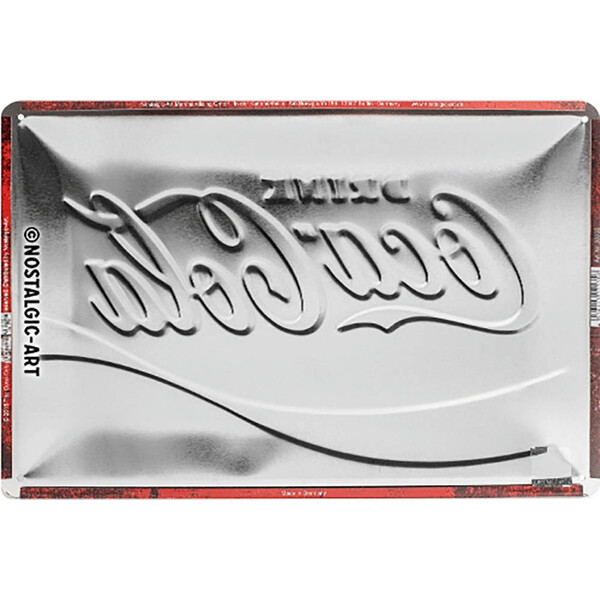Piatto vintage Coca Cola