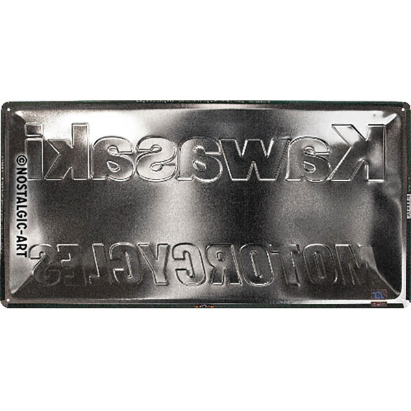 Piastra d'epoca Kawasaki - Originale