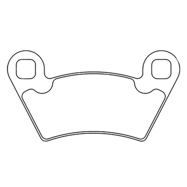 Pastiglie freno in metallo sinterizzato Quad - 1230ATV1