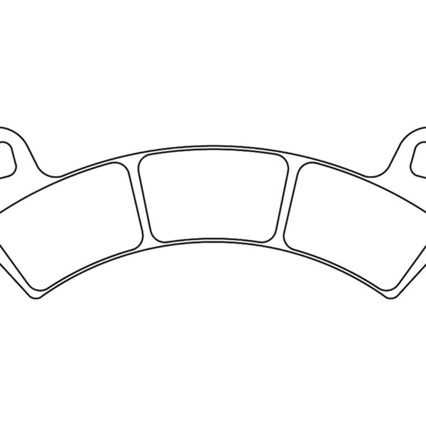 Pastiglie freno in metallo sinterizzato Quad - 1247ATV1