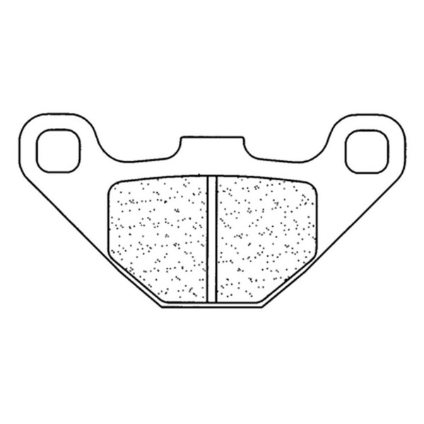 Pastiglie freno in metallo sinterizzato Quad - 2466ATV1