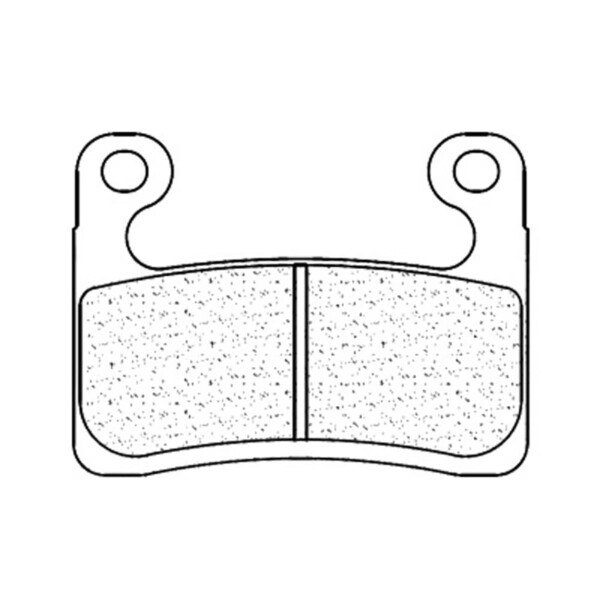 Pastiglie freno in metallo sinterizzato da competizione - 1257C60