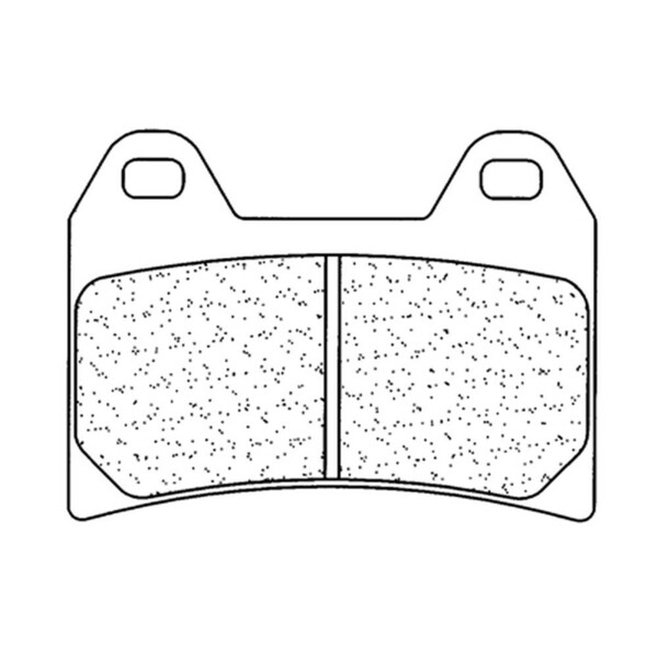 Pastiglie per freni stradali in metallo sinterizzato - 2539XBK5
