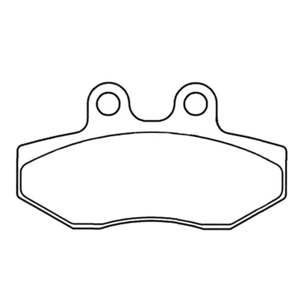 Pastiglie freno in metallo sinterizzato per scooter - 3069SC