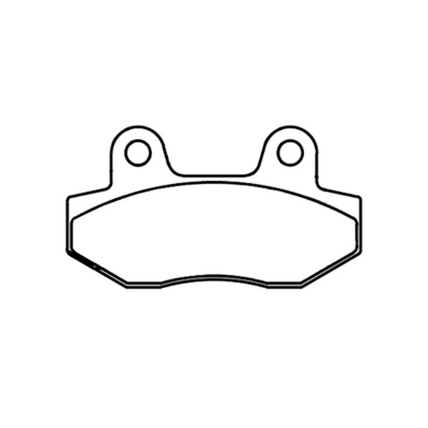 Pastiglie freno in metallo sinterizzato per scooter - 3078SC