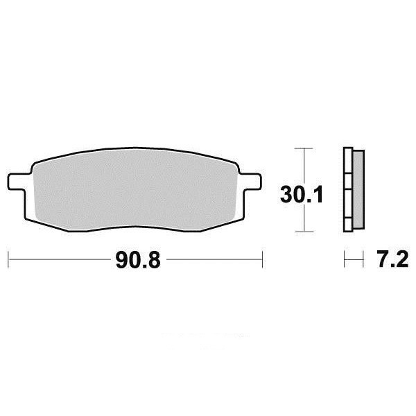 Pastiglie freno S1241N