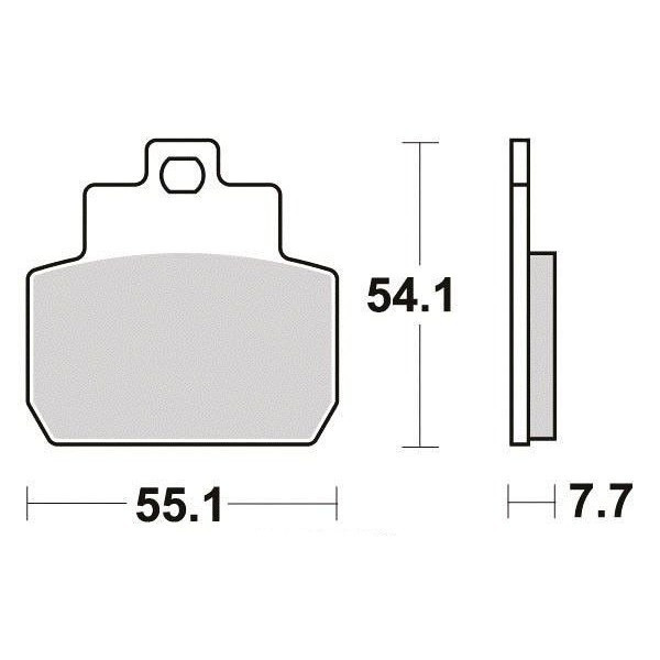 Pastiglie freno S1122N