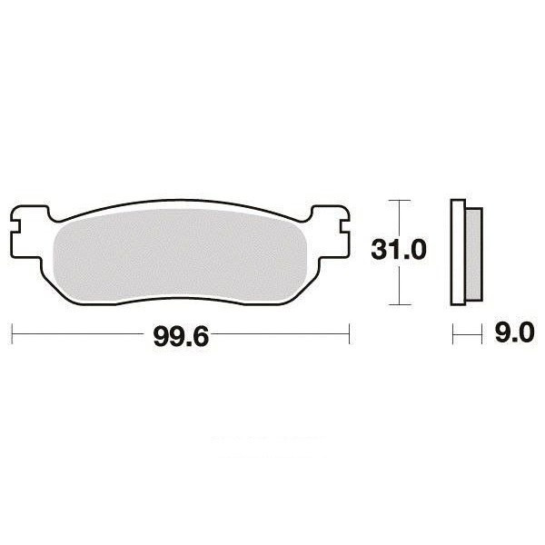 Pastiglie freno S1263N