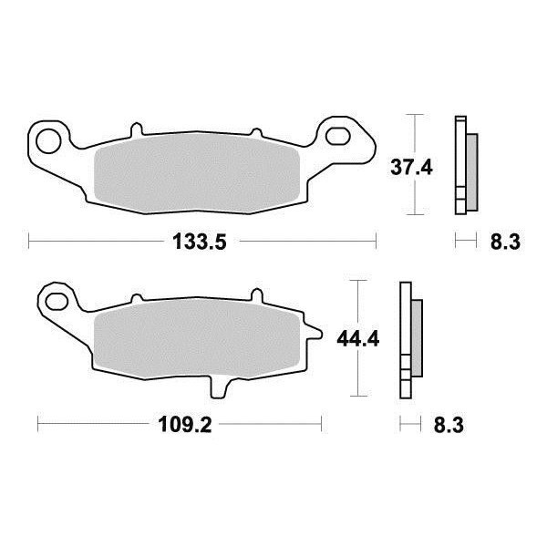 Pastiglie freno S1352N