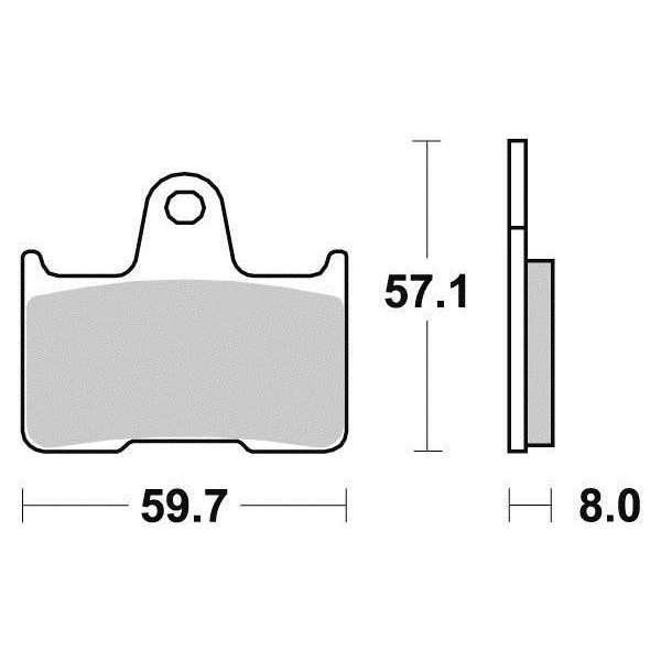 Pastiglie freno S1436N