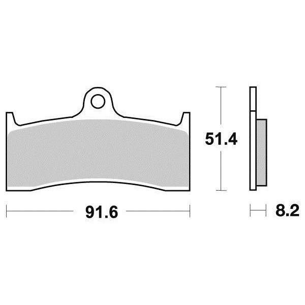 Pastiglie freno S1437N