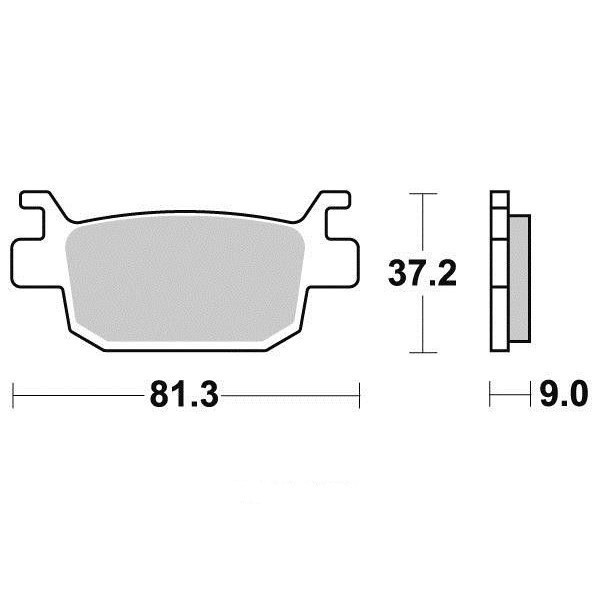 Pastiglie freno S9011N