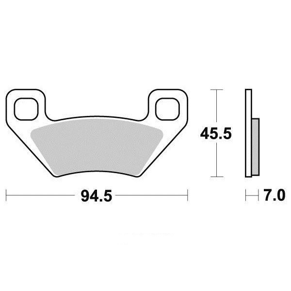 Pastiglie freno S9023N