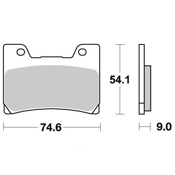 Pastiglie freno S1034N