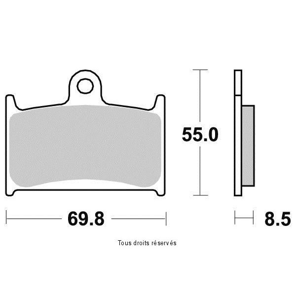 Pastiglie freno S1049BN