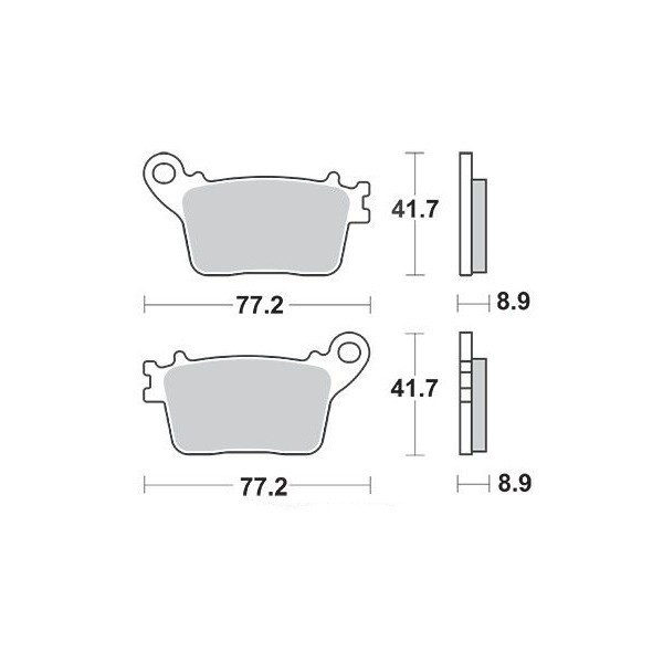 Pastiglie freno S1174N