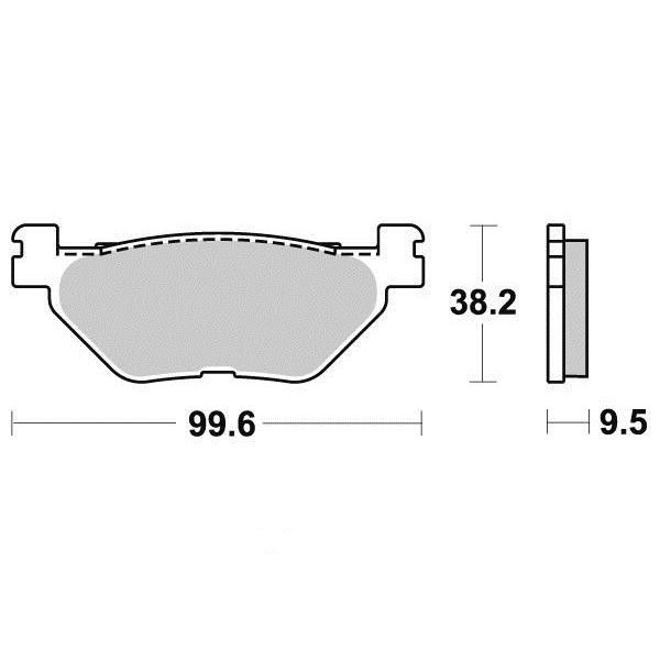 Pastiglie freno S1269AN