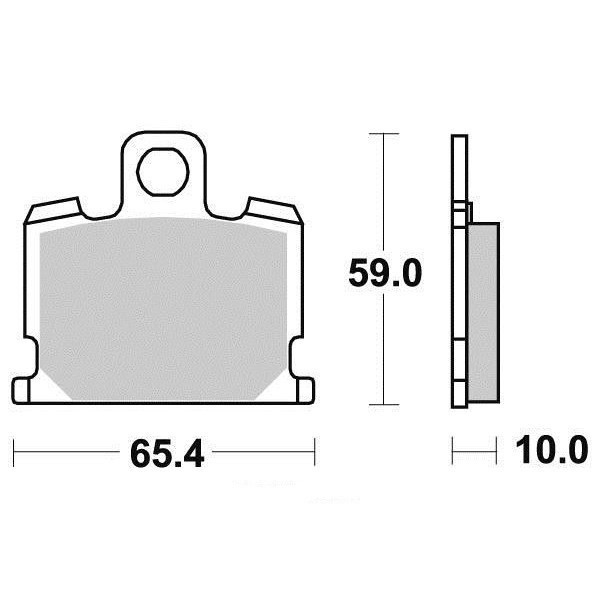 Pastiglie freno S1013N