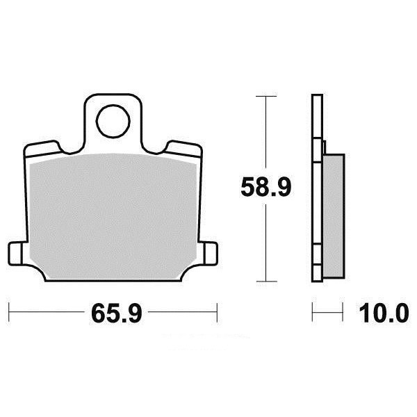 Pastiglie freno S1221N