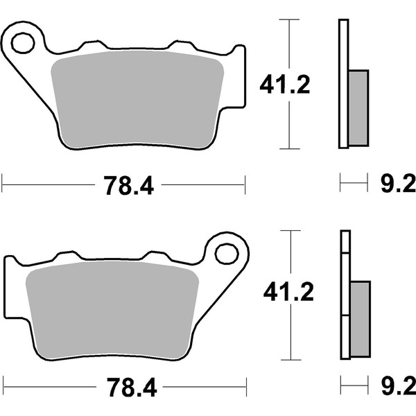 Pastiglie freno 175CT (675)