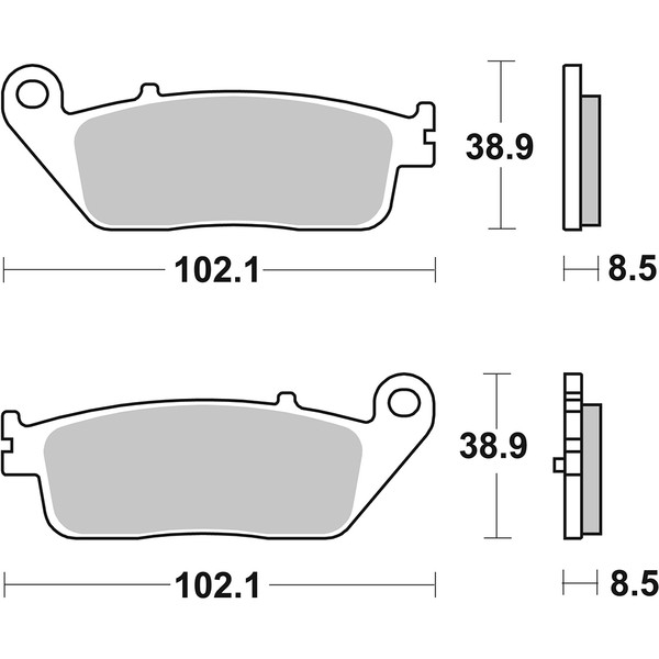 Pastiglie freno 212MS