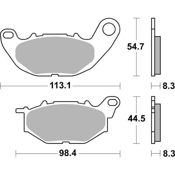 Pastiglie freno 229CT