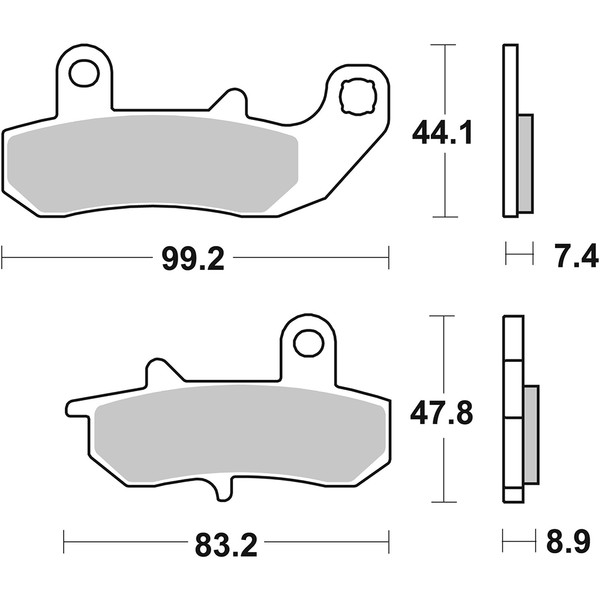 Pastiglie freno 635HF