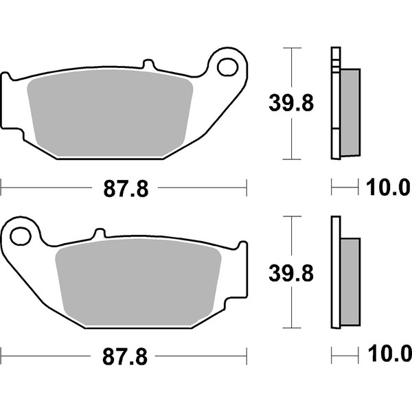 Pastiglie freno 915HF