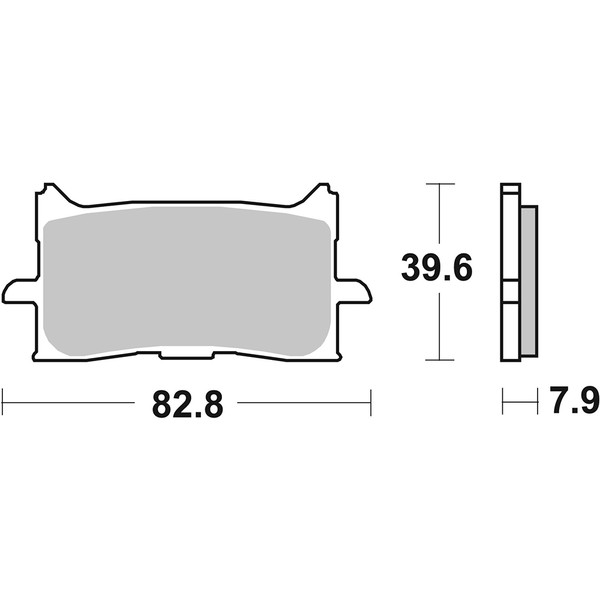 Pastiglie freno 940 (HS)