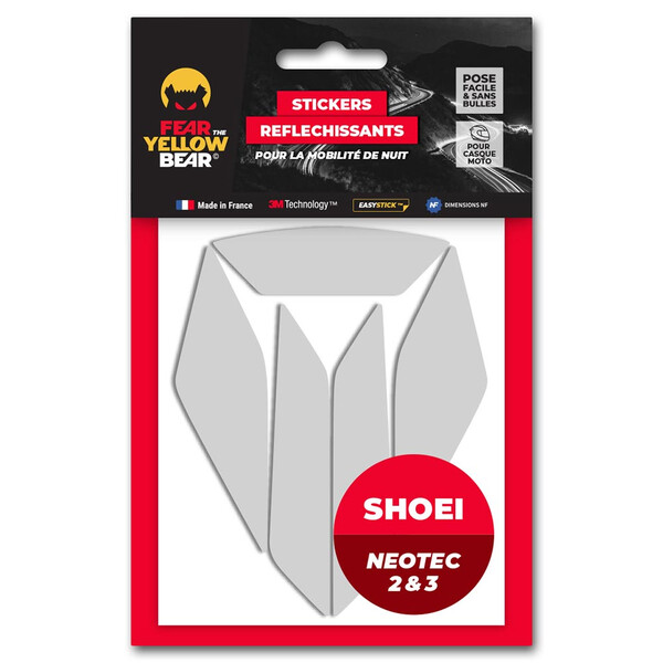 Shoei Neotec 2™ / Neotec 3™ adesivi riflettenti