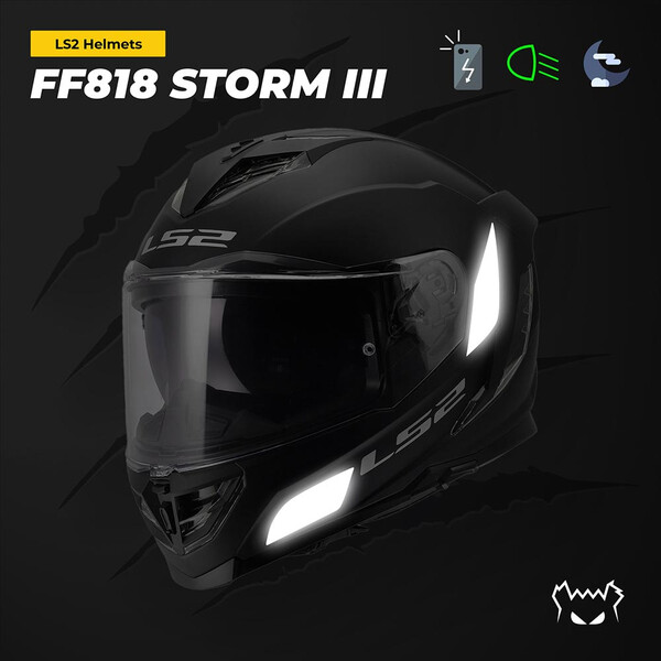 Adesivi riflettenti LS2 FF818 Storm III™
