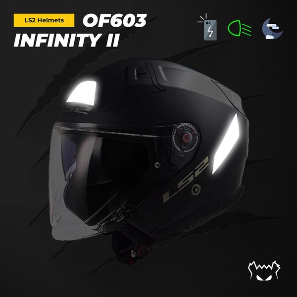 Adesivi riflettenti LS2 OF603 Infinity II™