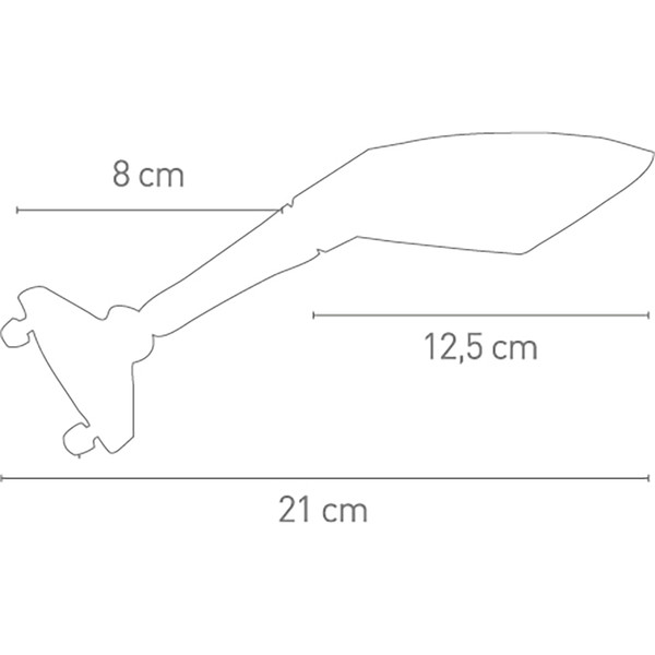 Specchio retrovisore Extrem Fairing