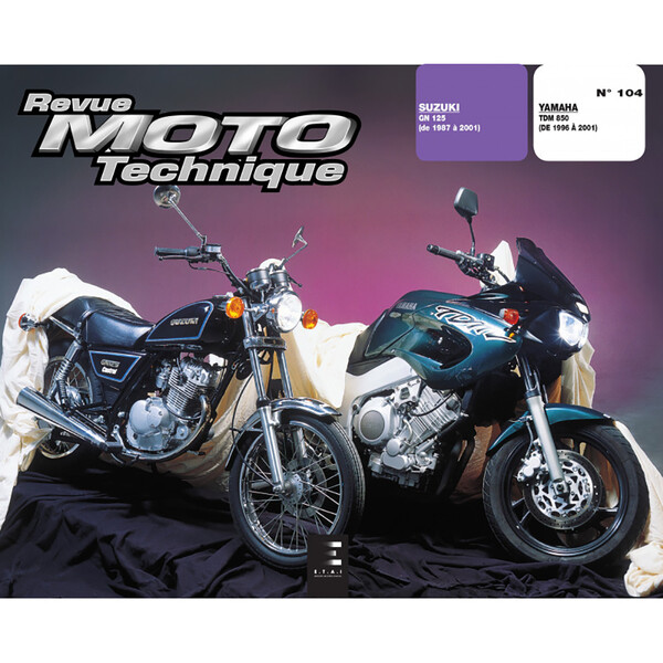 RMT 104 SUZUKI GN 125 (1987-2001) e YAMAHA TDM 850 (1996-2001)