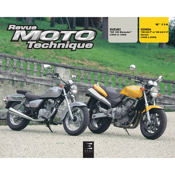 RMT 114.2 HONDA CB600 (dal 1998 al 2002) e SUZUKI GZ125 (dal 1998 al 1999)