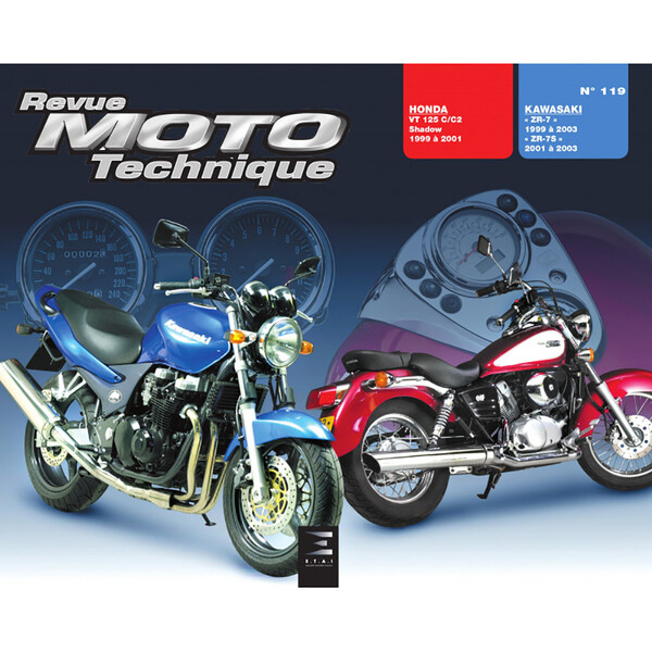 RMT 119.2 HONDA VT125 (dal 1999 al 2001) e KAWASAKI ZR7 (dal 2001 al 2003)