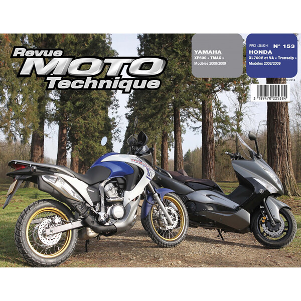 RMT 153.1 YAMAHA XP500 T-MAX (2008-2009) e HONDA XL700 (2008-2009)