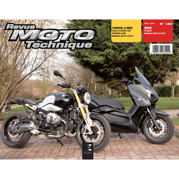 RMT 180 BMW R nineT (dal 2014 al 2016) e YAMAHA & MBK 400 (dal 2013 al 2016)