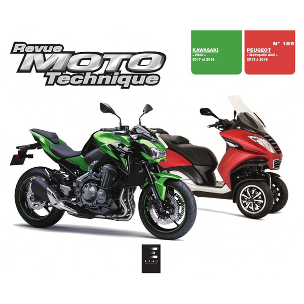 RMT 189 PEUGEOT METROPOLIS (2013-2016) e KAWASAKI Z900 (2017-2018)