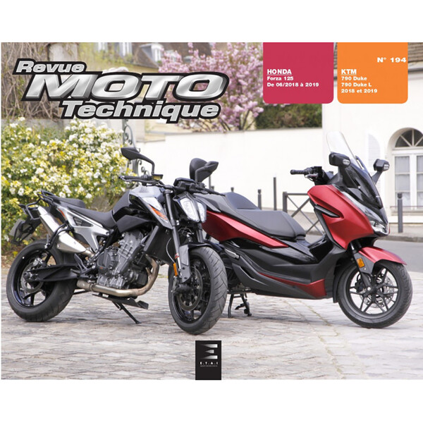 RMT 194 HONDA FORZA 125 (dal 2018 al 2019) e KTM 790 DUKE (dal 2018 al 2019)