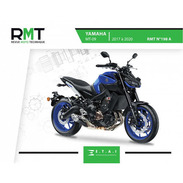 RMT 198 A YAHAMA MT-09 (dal 2017 al 2020)