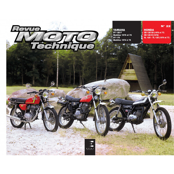 RMT 22.1 HONDA 125 CB/XL/TL (dal 1976 al 1978) e YAMAHA DT125F - DT175 (dal 1974 al 1976)