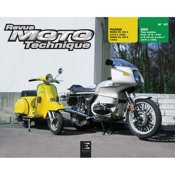 RMT 37.2 BMW R60/R75/R80/R100 (dal 77 al 95) e PIAGGIO VESPA PX125X/PX125E (78-83)