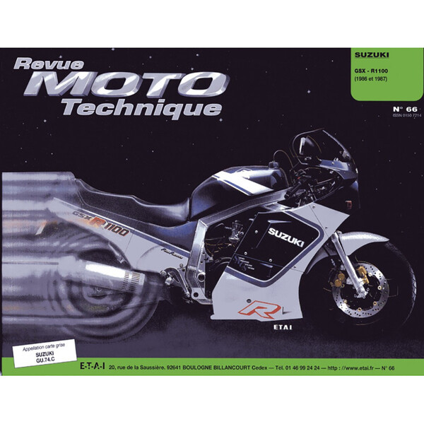 RMT 66 SUZUKI GSX-R 1100 (1986-1987)