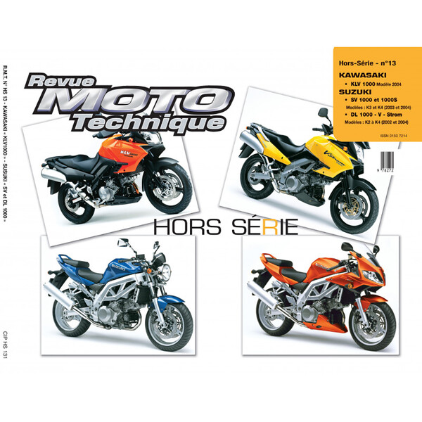 RMT HS 13.1 SUZUKI SV - DL 1000 (dal 2002 al 2004) e KAWAZAKI KLV1000 (2004)