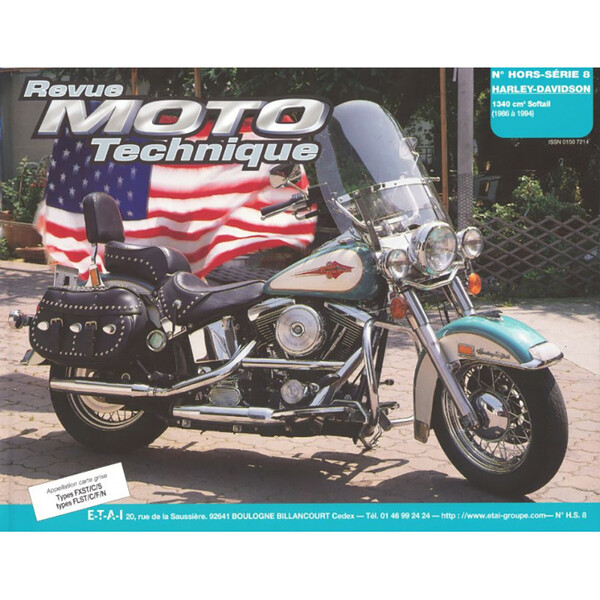 RMT HS 8.1 HARLEY DAVIDSON 1340 cm3 SOFTAIL (1986-1994)