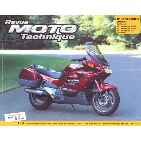 RMT HS 9.3 HONDA ST 1100 PAN EUROPEA (1990-2001)