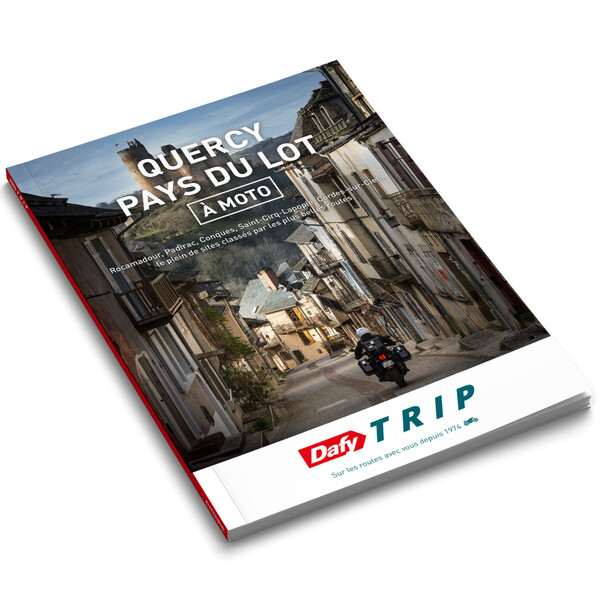 Roadbook per moto : Dafy Moto Viaggio Quercy Pays du Lot